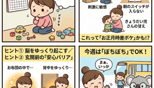 「今週のまんぷく予報」お正月明け、がんばる親子の心と身体へ…「時差ボケ」を優しく整え、日常へ戻るためのヒント